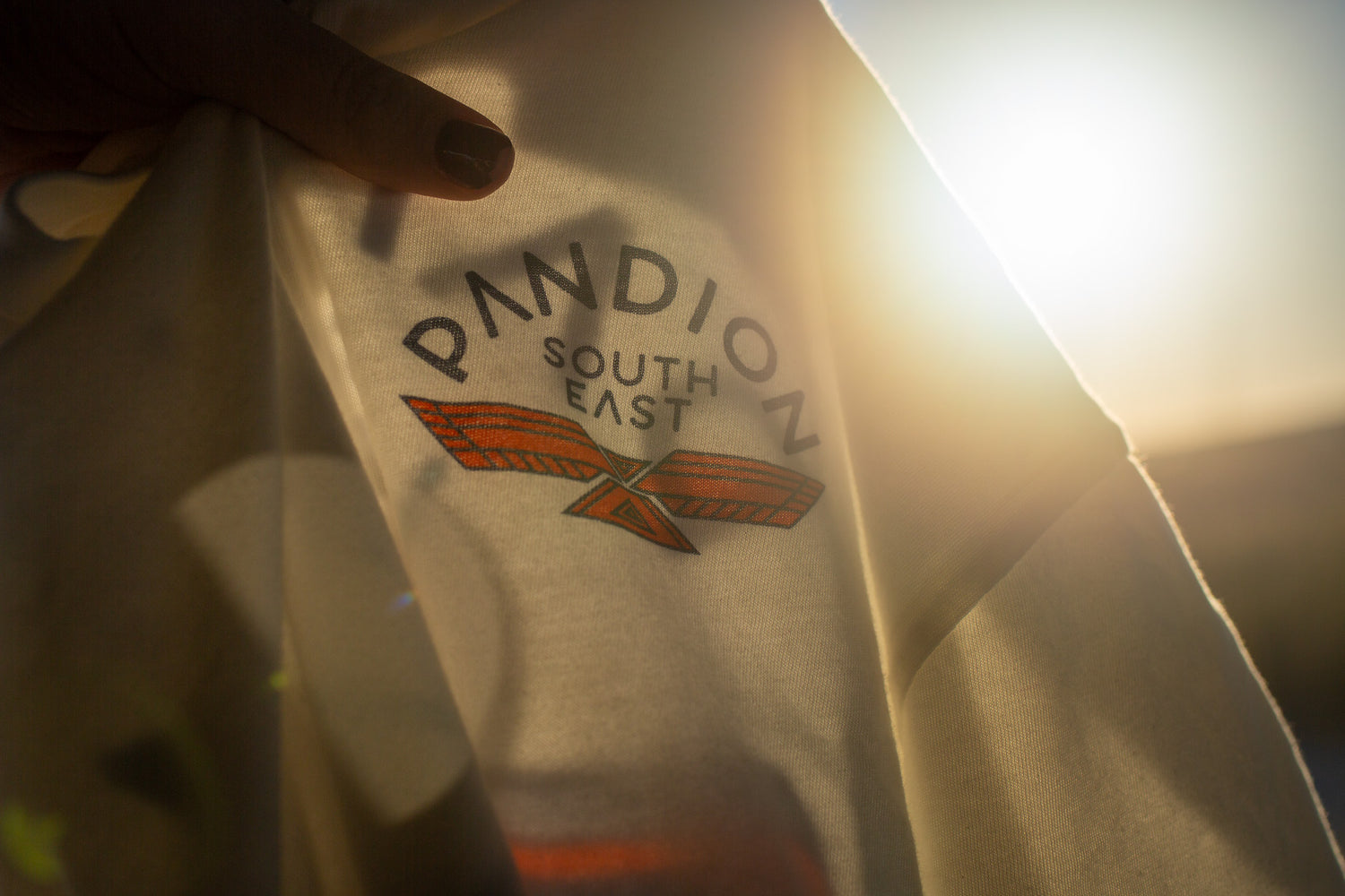 pandion southeast logo on tee in sunshine