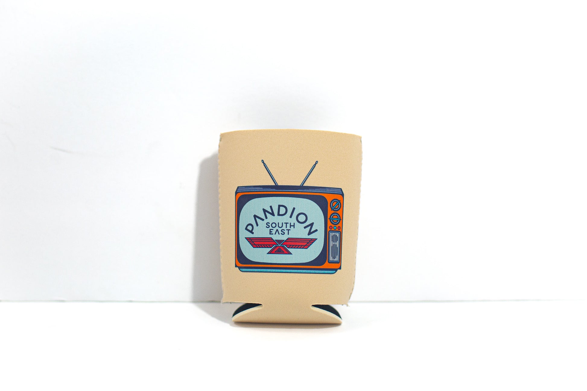 pandion southeast koozie with retro tv